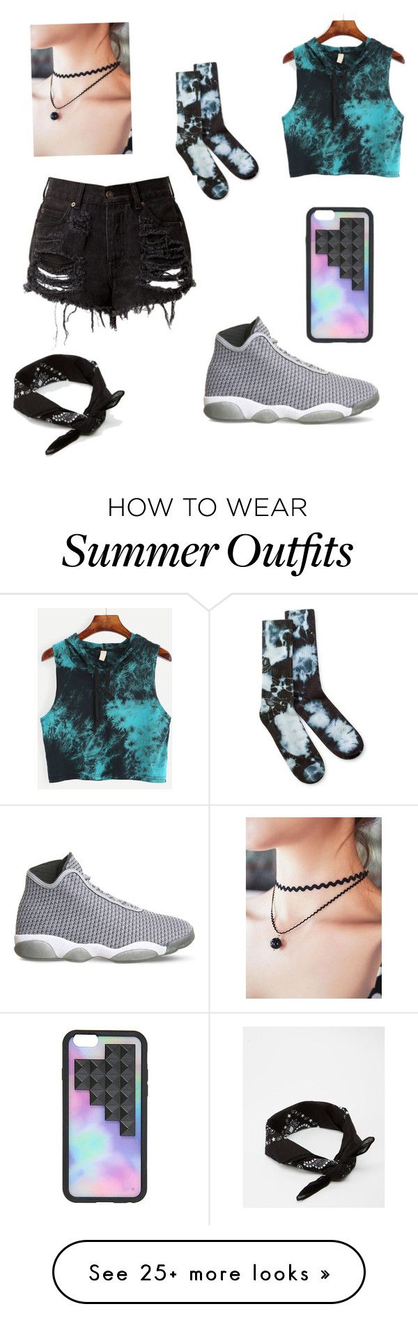 "Summer outfit" by ellaglitter on Polyvore featuring NIKE and ASOS...