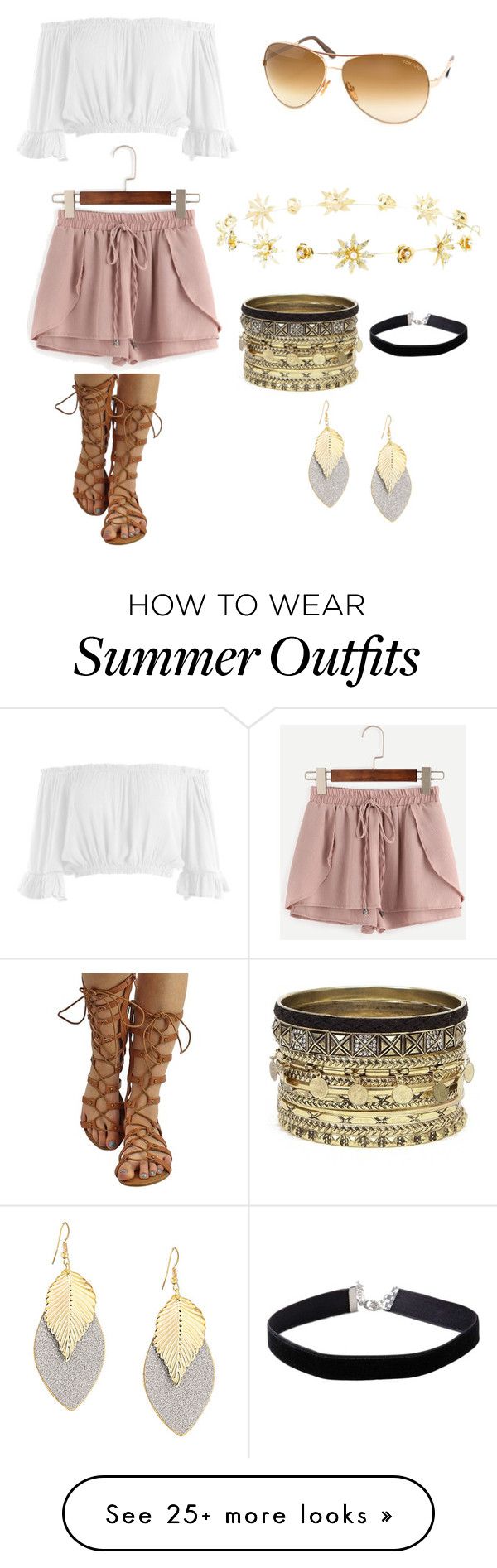 "Summer Outfit" by kiana-heard on Polyvore featuring Sans Souci, WithC...