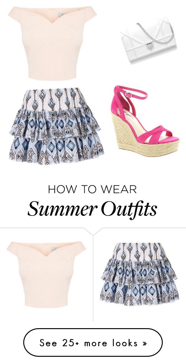 "Summer Outfit " by lsantana13 on Polyvore featuring Caroline Constas ...