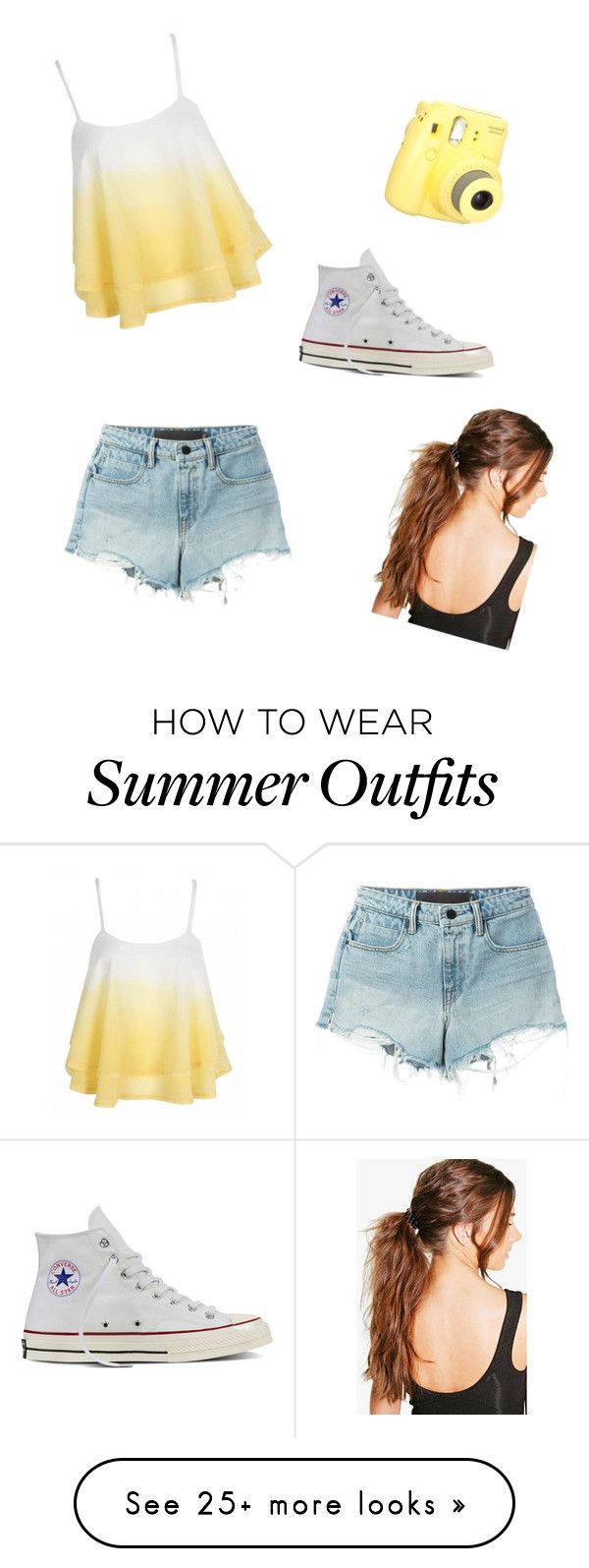 "Summer outfit" by mattiehope on Polyvore featuring T By Alexander Wan...