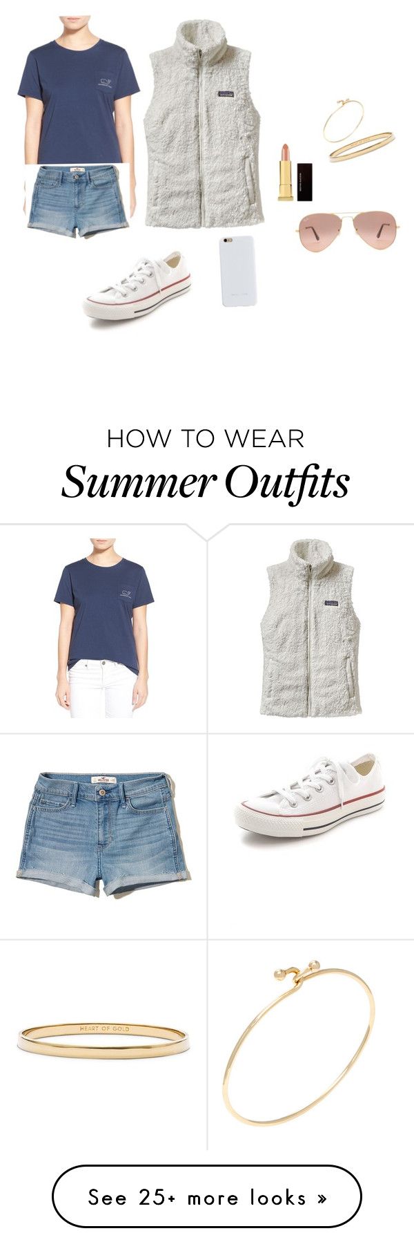 "summer outfit" by rileybensman on Polyvore featuring Vineyard Vines, ...
