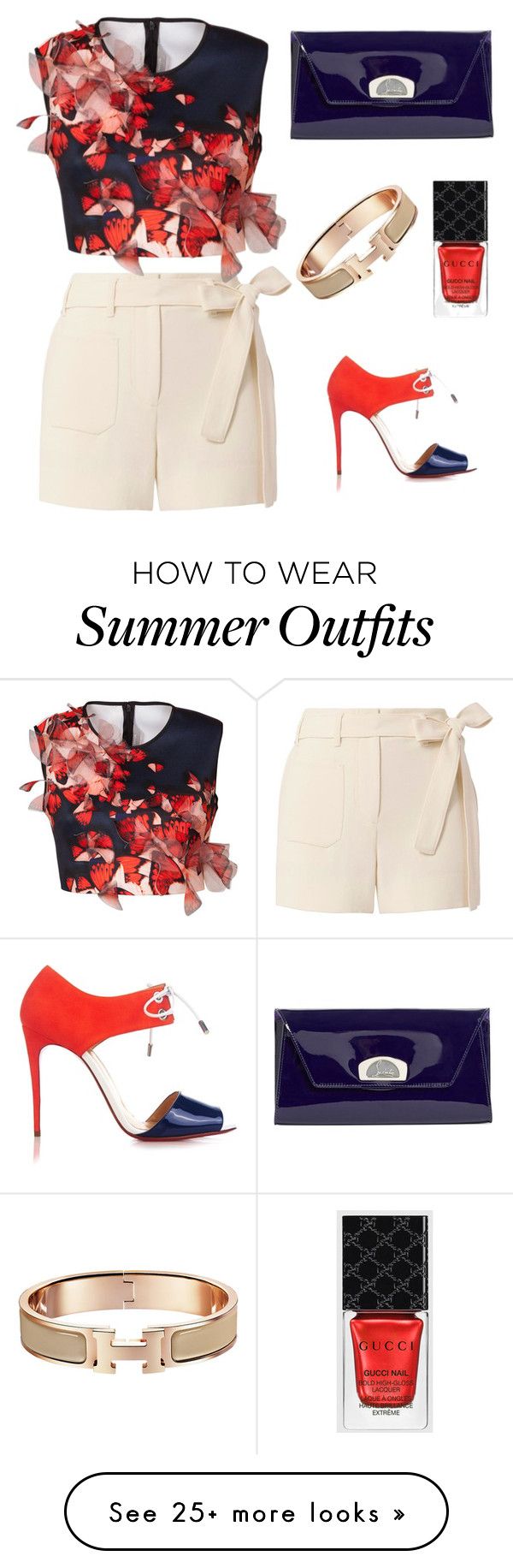 "Summer outfit" by triskellale on Polyvore featuring Helmut Lang, Clov...