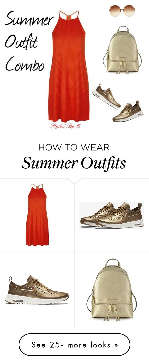 "Summer Outfit Combo" by quintan on Polyvore featuring NIKE, Topshop, ...
