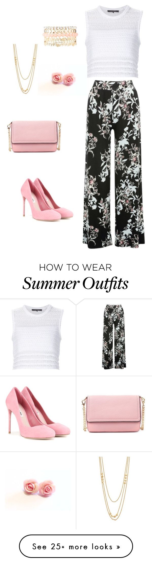 "Summer work outfit" by erika-orr-kia-mitsu on Polyvore featuring M&am...