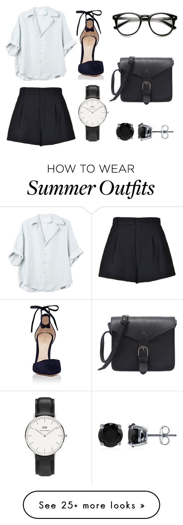 "Summer workwear outfit" by smilikira on Polyvore featuring RED Valent...
