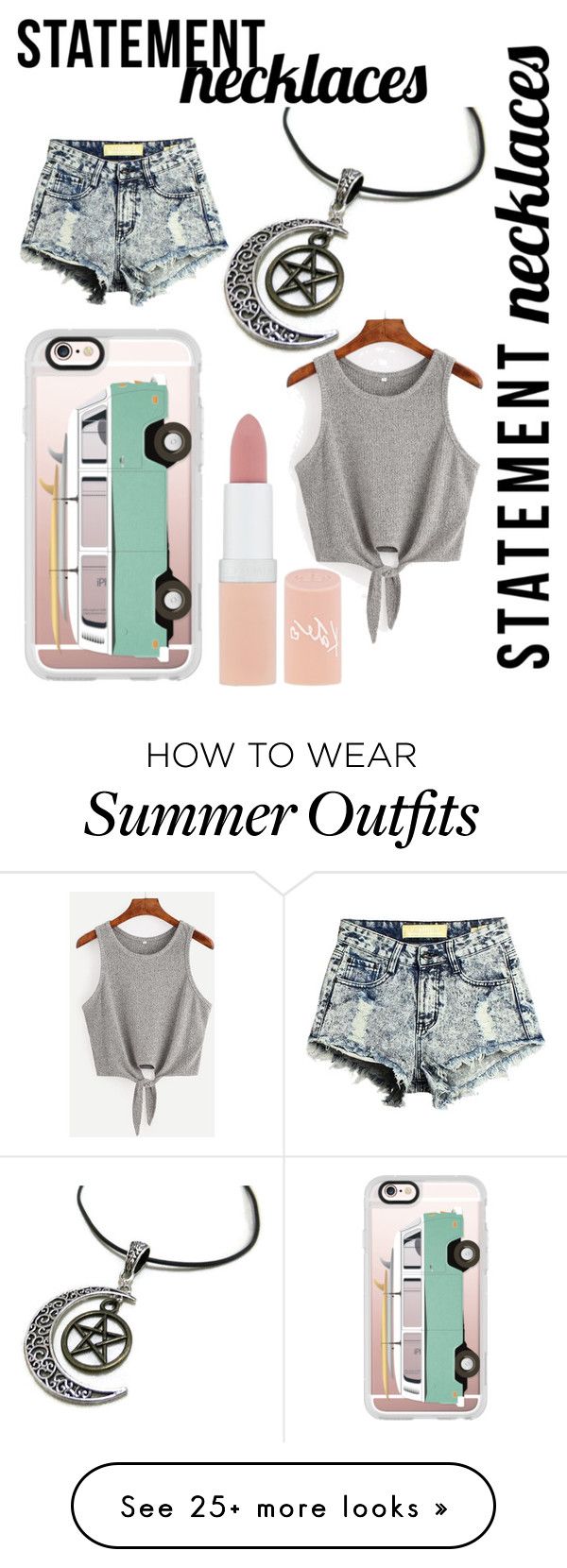 "Swag Necklace Outfit" by ariannaskypotter on Polyvore featuring Caset...