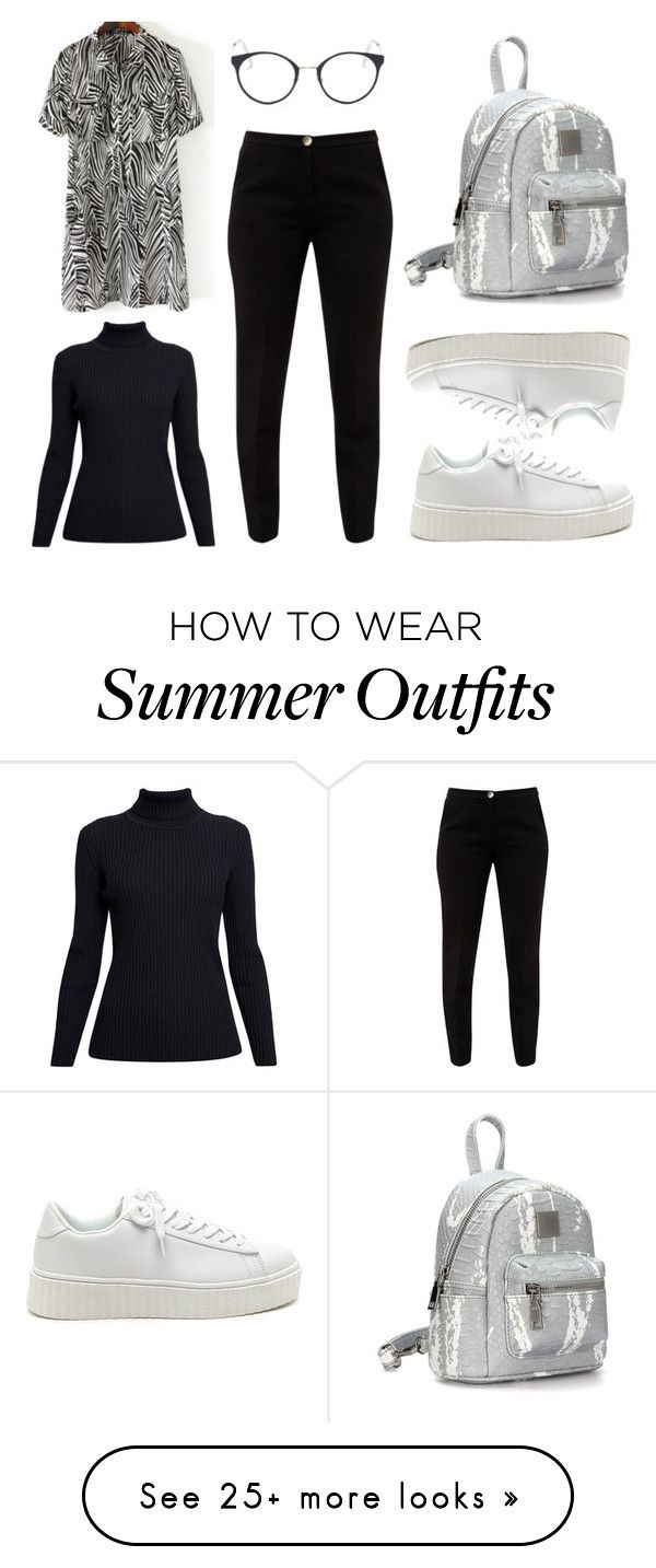"Thursday Campus Outfit" by innasaa on Polyvore featuring Rumour Londo...