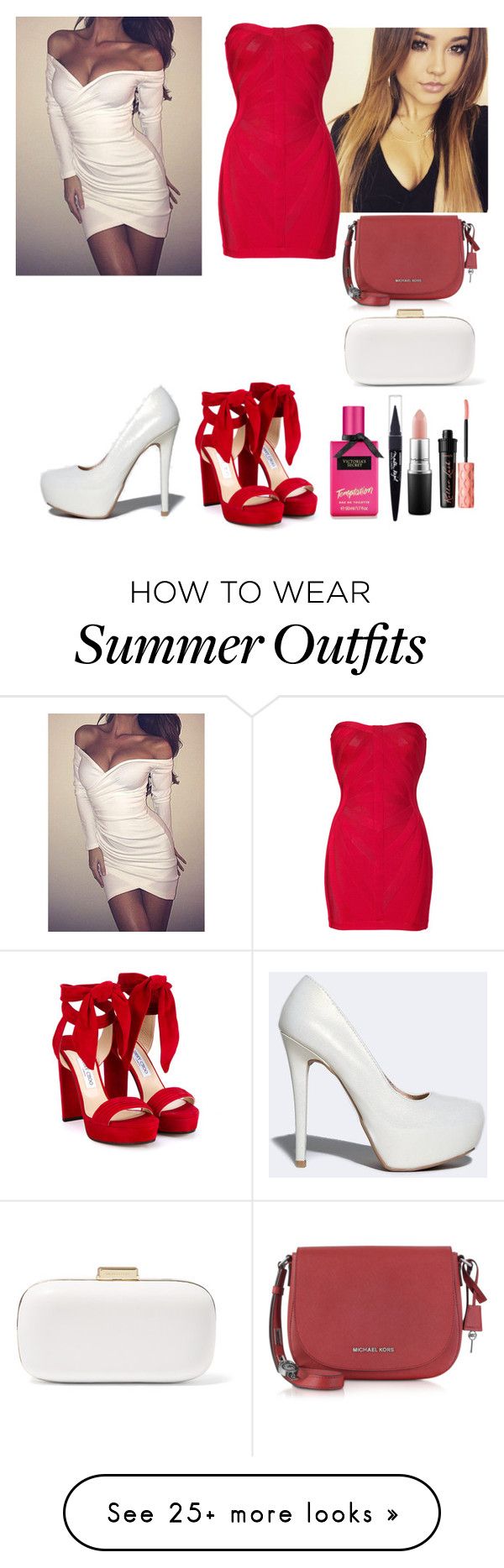 "whitney | party & date night outfits | summer lookbook" by mariea...