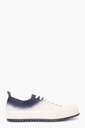 ANN DEMEULEMEESTER Taupe Ombre Sneakers