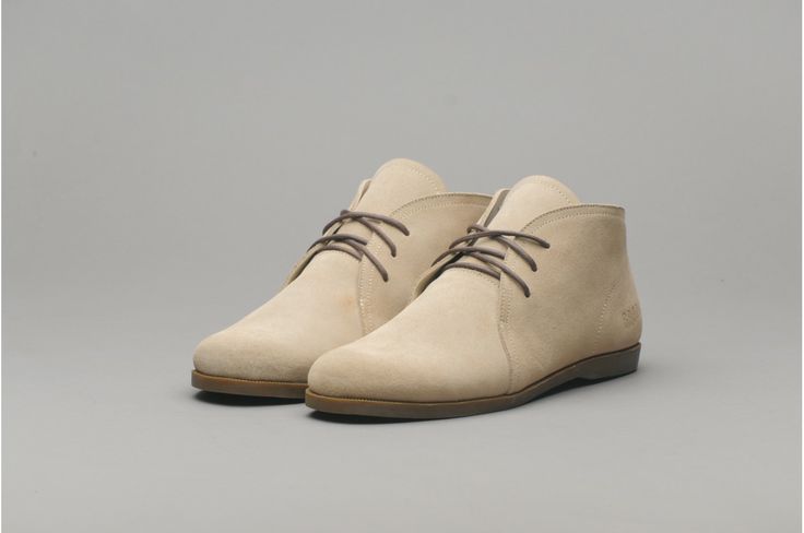 Arketto Suede Cream Brown Sole - Brodo Footwear