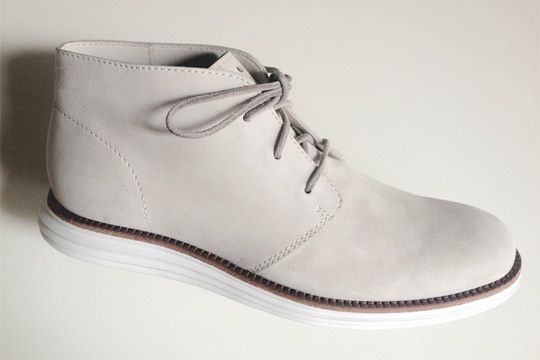 Cole Haan mid top Chukka Boot version of their LunarGrand brogues. Love these fo...