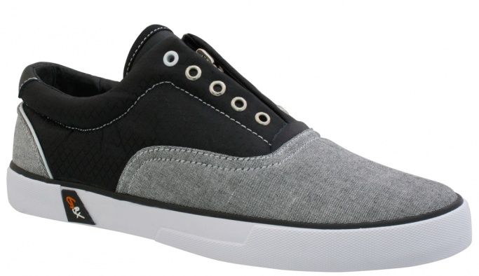 GBX Casual Shoes - BLK FADED CANVAS DEPUTY