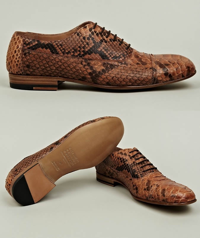 Maison Martin Margiela Men’s Python Skin Shoes LOVE!...
