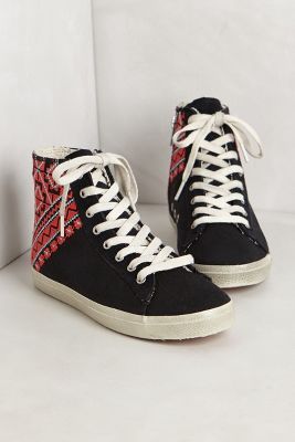Embroidered High-Tops