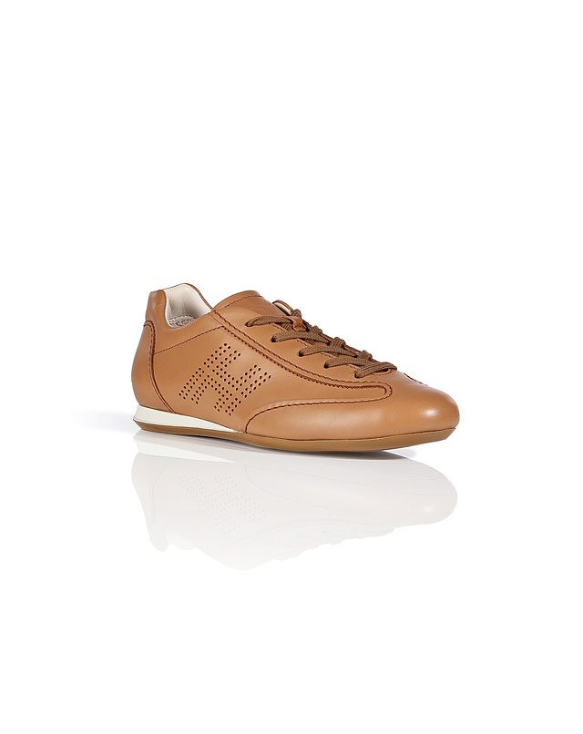 HOGAN Leather Olympia Sneakers...