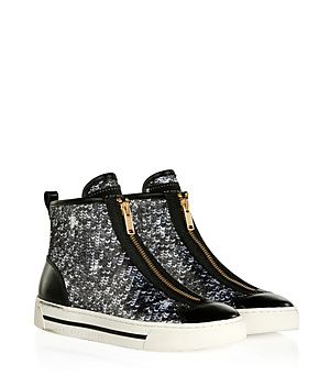 sequin-embellished sneakers from Marc by Marc Jacobs...
