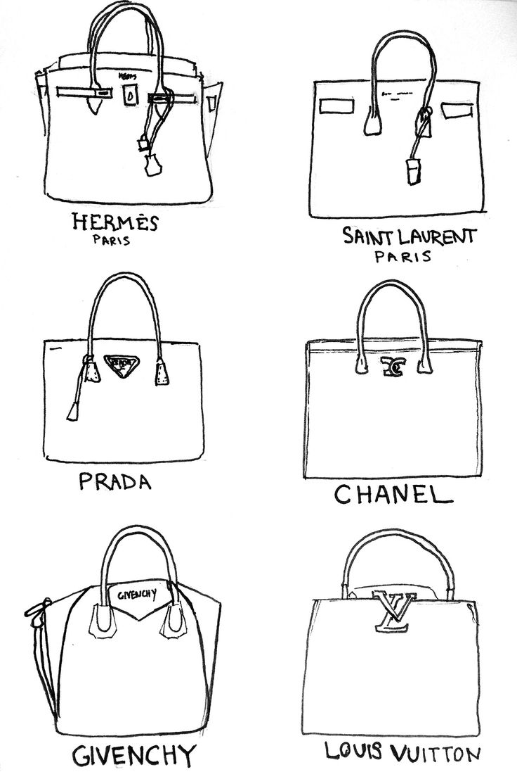 Hermes // Saint Laurent // Prada // Chanel // Givenchy // Louis Vuitton //