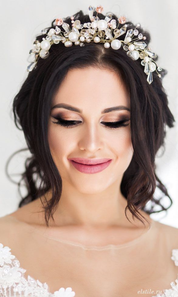Featured Updo Wedding Hairstyle: Elstile; www.elstile.ru...