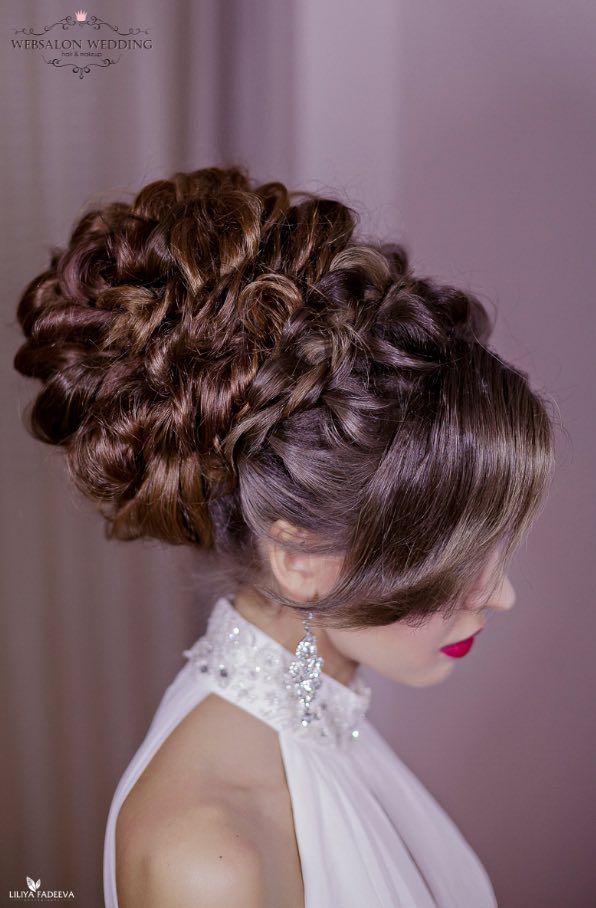 Featured Hairstyle: Anna Komarova Hair&Makeup School; www.websalon.su; Feature...