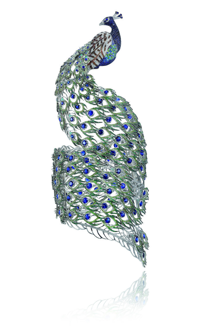 Chopard peacock bracelet. Beautiful!