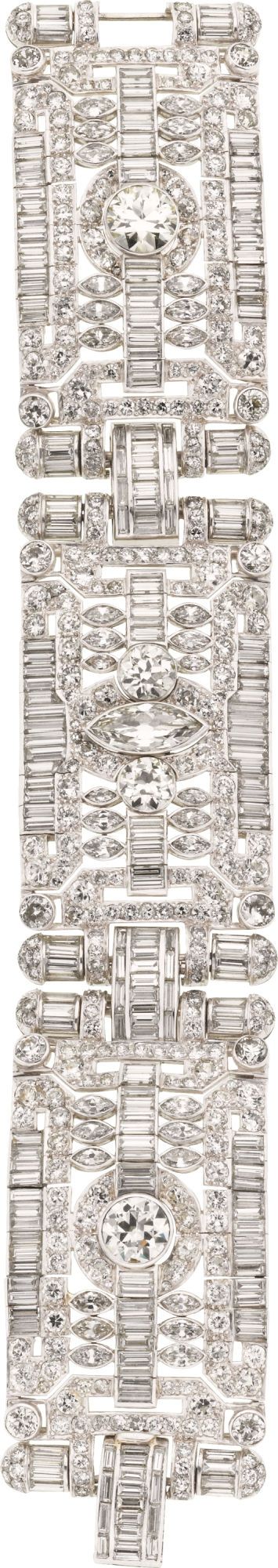 Luxury Estate Platinum Diamond Bracelet. |Classy & Elegant | @nyrockphotogir...