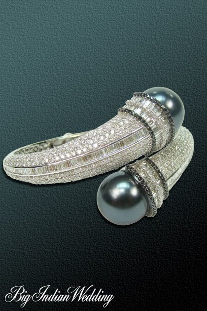 Preeti Agarwal, diamonds and Tahitian pearls