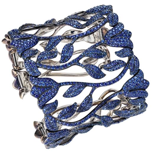 Sapphire bracelet by Chopard...