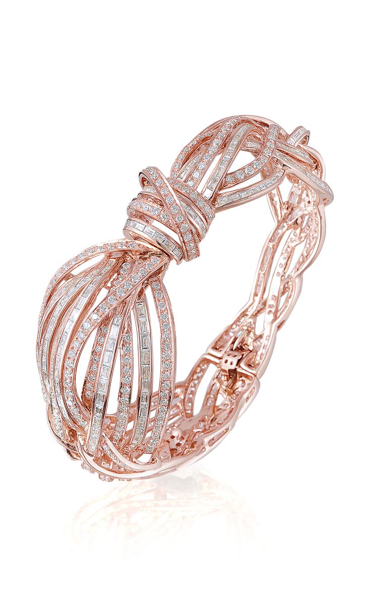 The Bracelet Of Eternity by Farah Khan Fine Jewelry for Preorder on Moda Operand...