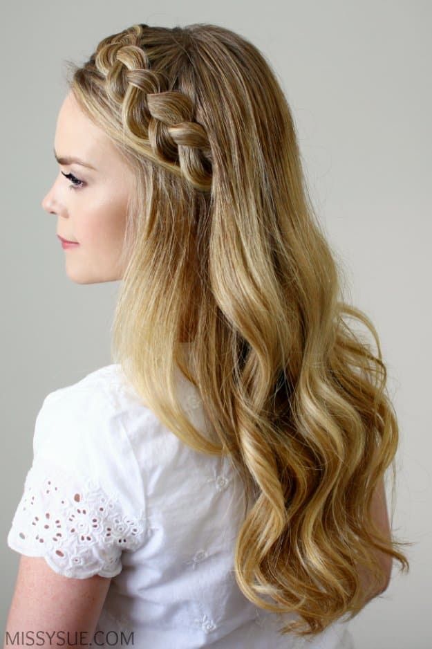 Headbands | Homecoming Dance Hairstyles Inspiration Perfect For The Queen...