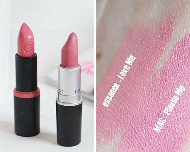 2. MAC Please Me & Essence Love Me | Splurge Or Save: The Best MAC Lipstick ...