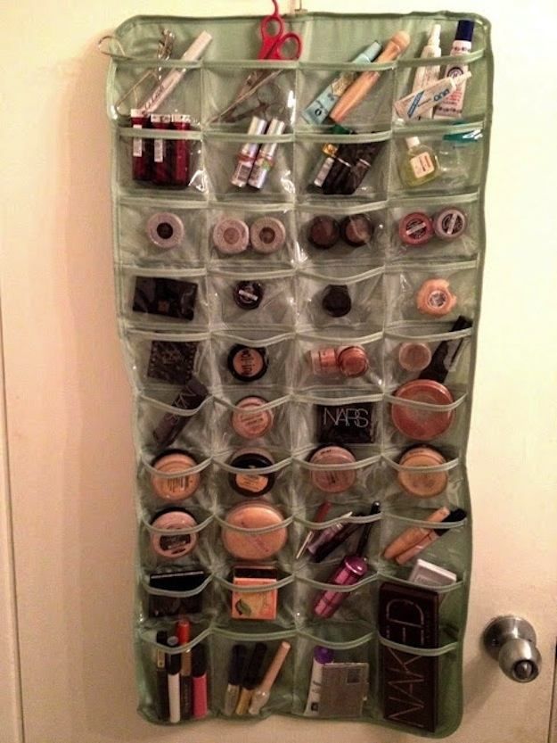 4. Shoe Organizer | 17 Makeup Storage Ideas You’ll Surely Love | Creative and ...