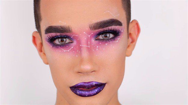 Galaxy | Cutest Snapchat Filter Makeup Tutorials You Should Definitely Try...