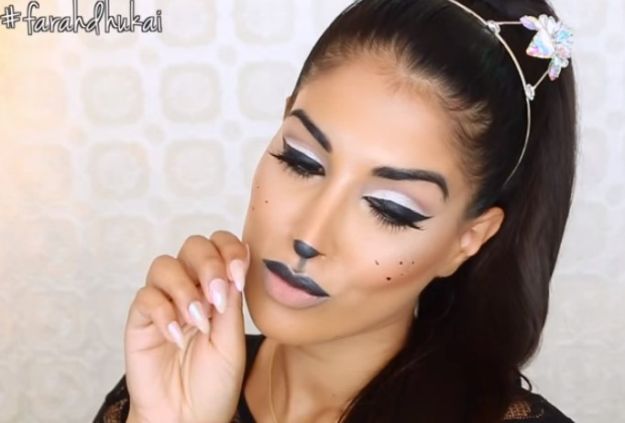 Glam Cat Makeup | 5 Easy Cat Makeup Ideas For Halloween Lazy Girls Can Get Excit...
