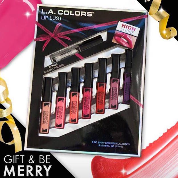 L.A. Colors Lip Lust | Holiday Drugstore Makeup Sets You Should Hoard...