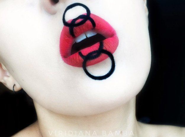 Lip Art 10: Oriental Color | Mesmerizing Instagram Lip Arts You Should Try...