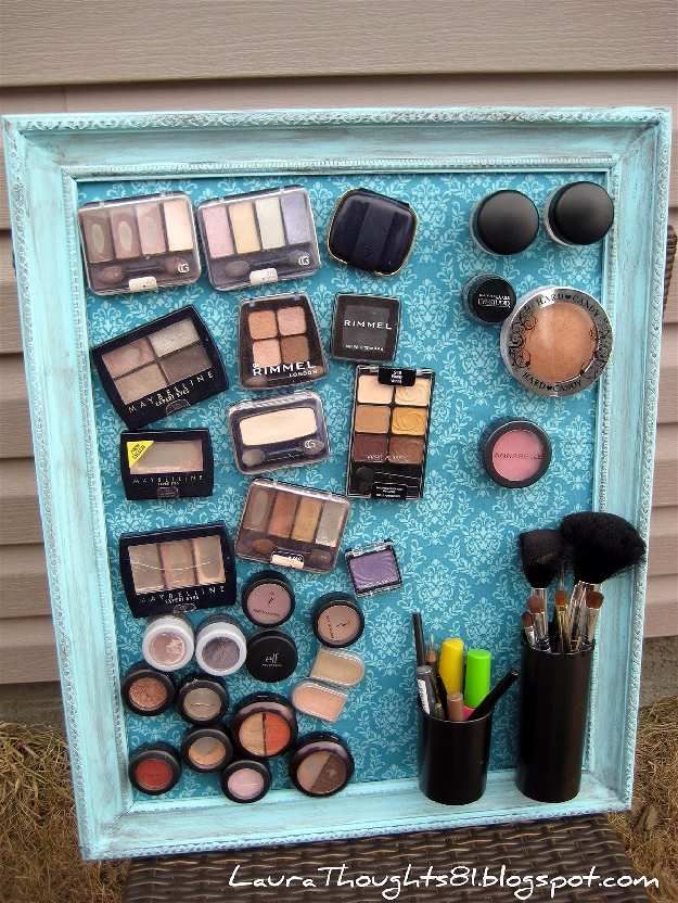 Magnetic Boards | Cool Makeup Organizers To Give Your Makeup A Proper Home...