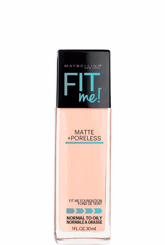 Maybelline Fit Me Matte Plus Poreless Foundation | Best Drugstore Foundation Bat...