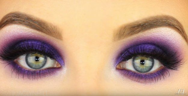 Purple Eyeshadow | Colorful Eyeshadow Tutorials | Makeup Tutorials...