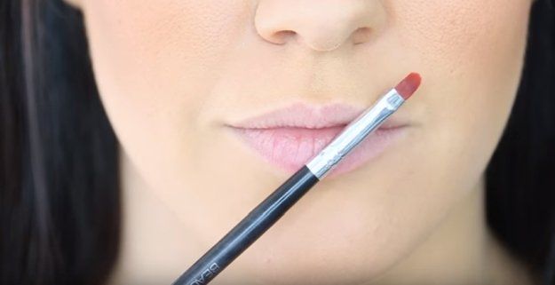 Step 2: Use a Lip Brush | Apply Liquid Lipstick Like a Pro With These Easy Steps...