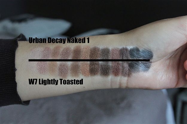 W7 Swatches | Budget-Friendly Urban Decay Eyeshadow Dupes You Should Try...