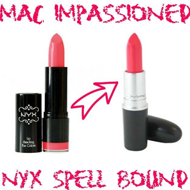 12. MAC Impassioned & NYX Spell Bound | Splurge Or Save: The Best MAC Lipsti...