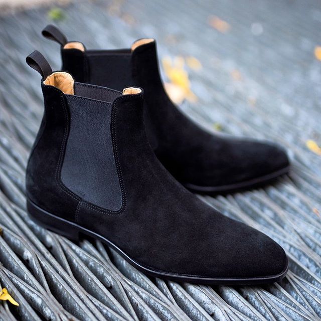 All ◾️ everything. Bet you didn’t know you even wanted a black suede boot ...