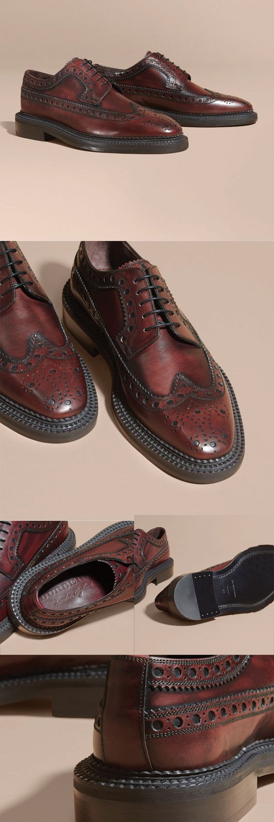 Burberry Leather Derby Brogues $750