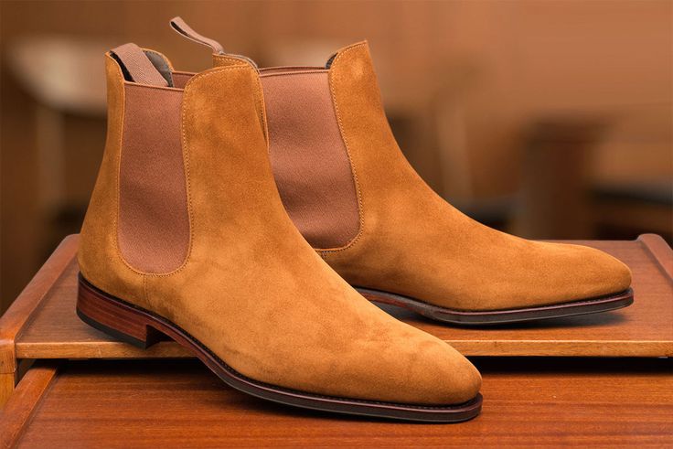 Carmina Chelsea Boot in Suede...
