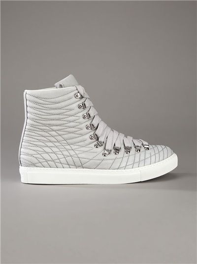 GIVENCHY, AW11 HIGH-TOP: so much hardware; so many seams.