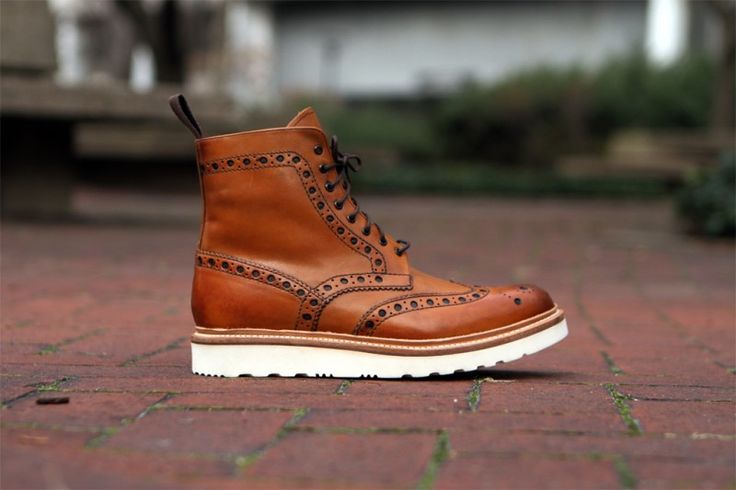 GRENSON FRED V BROGUE BOOT - Google Search...