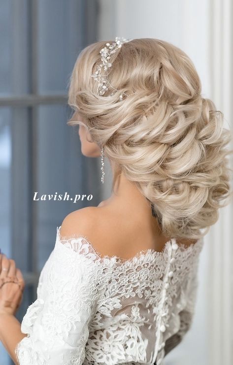 Featured Wedding Hairstyle: lavish.pro; www.lavish.pro; Wedding hairstyle idea...