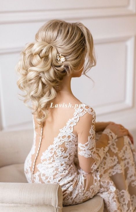 Featured Hairstyle: lavish.pro; www.lavish.pro; Wedding hairstyle idea.