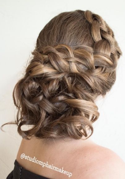 Featured Hairstyle: Studio Marie-Pierre; www.studiomariepierre.com; Wedding ha...