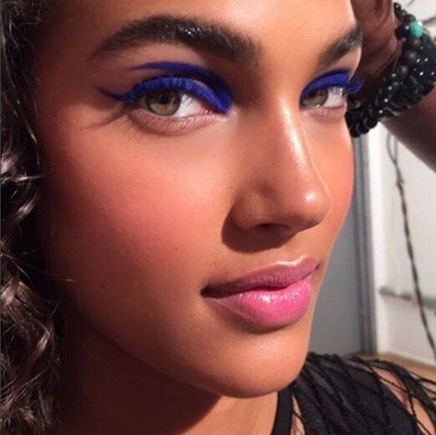 Blue Shadow |  | 17 Beautiful Summer Makeup Ideas You Must Try Now! by Makeup Tu...
